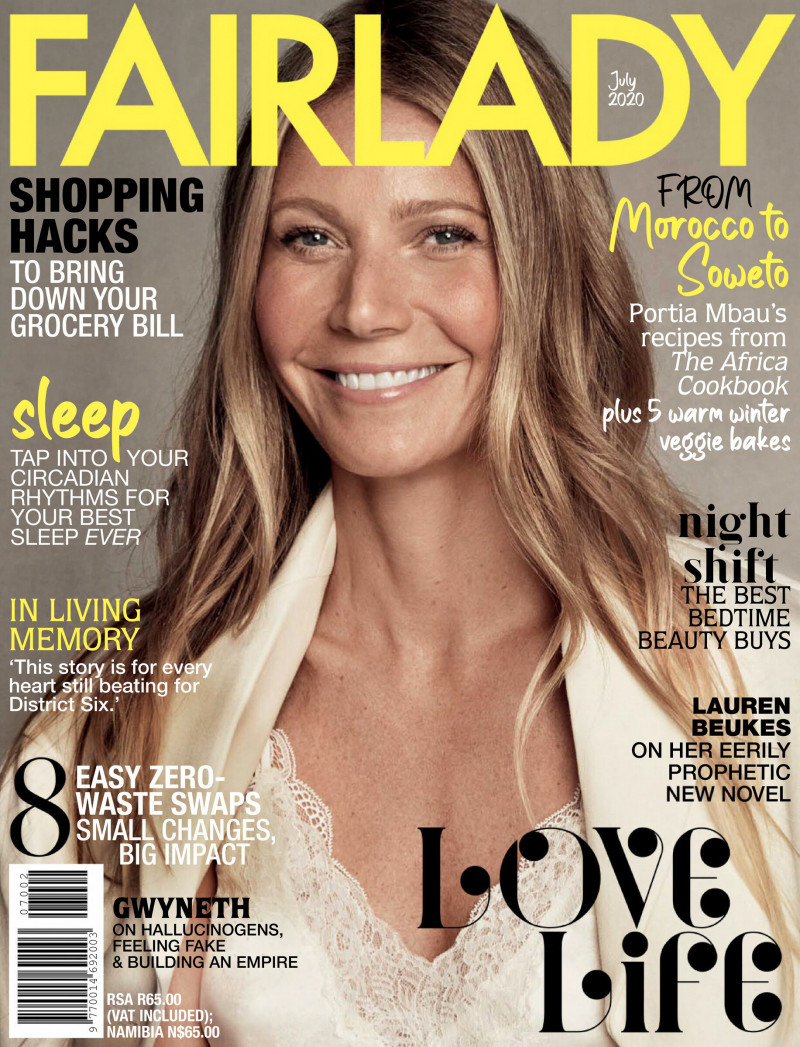 Gwyneth Paltrow featured on the Fairlady cover from July 2020