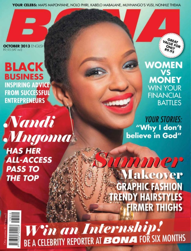  featured on the Bona cover from October 2013