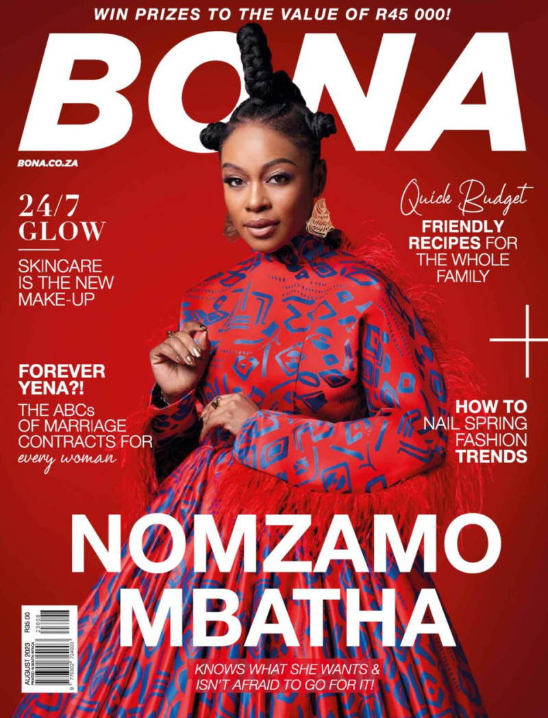  featured on the Bona cover from August 2023