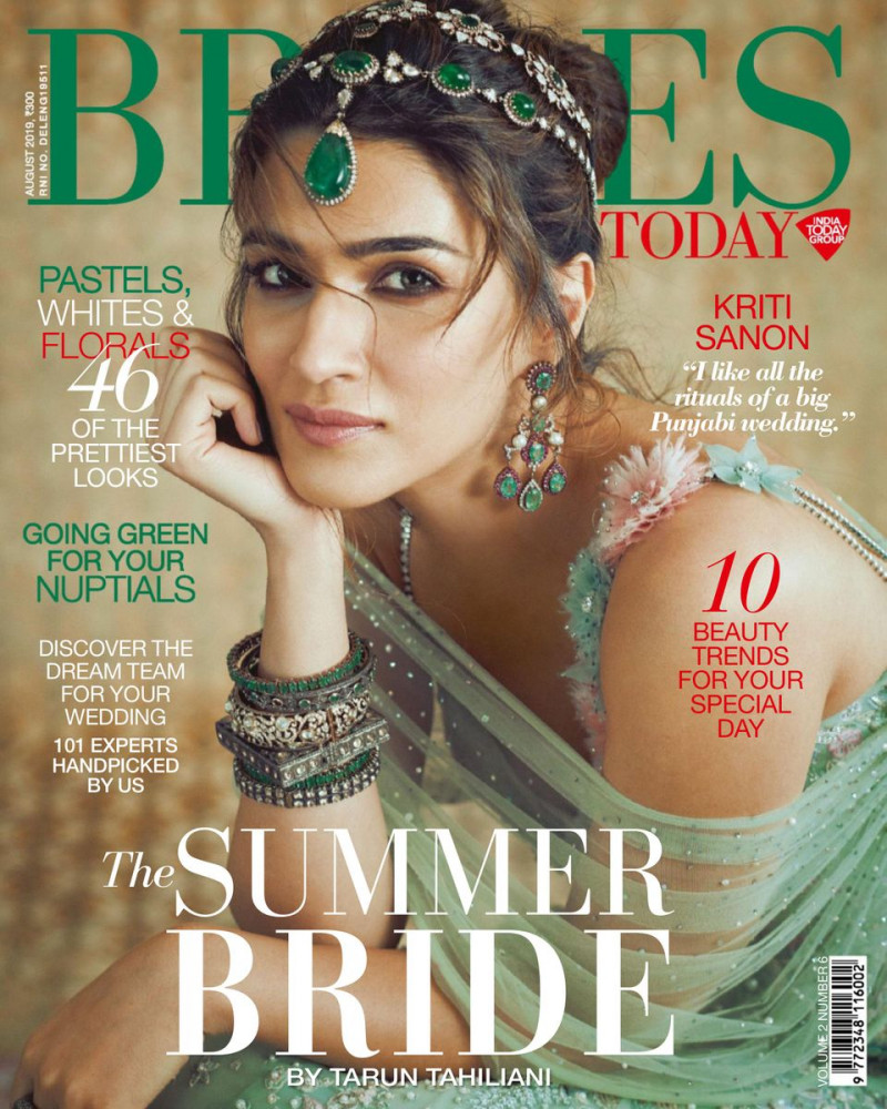  featured on the Brides Today cover from August 2019