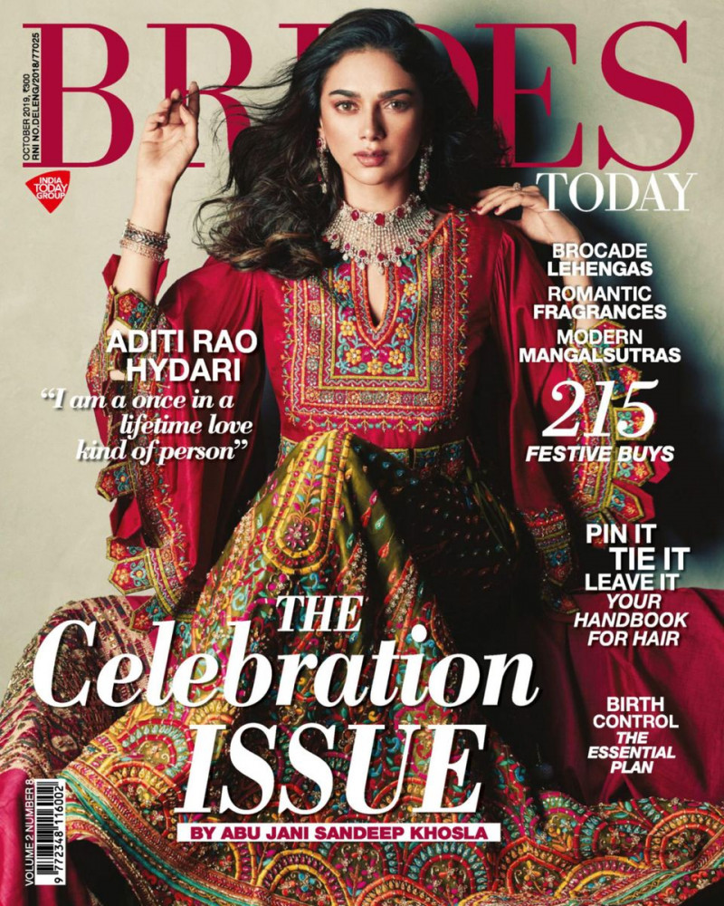  featured on the Brides Today cover from October 2019