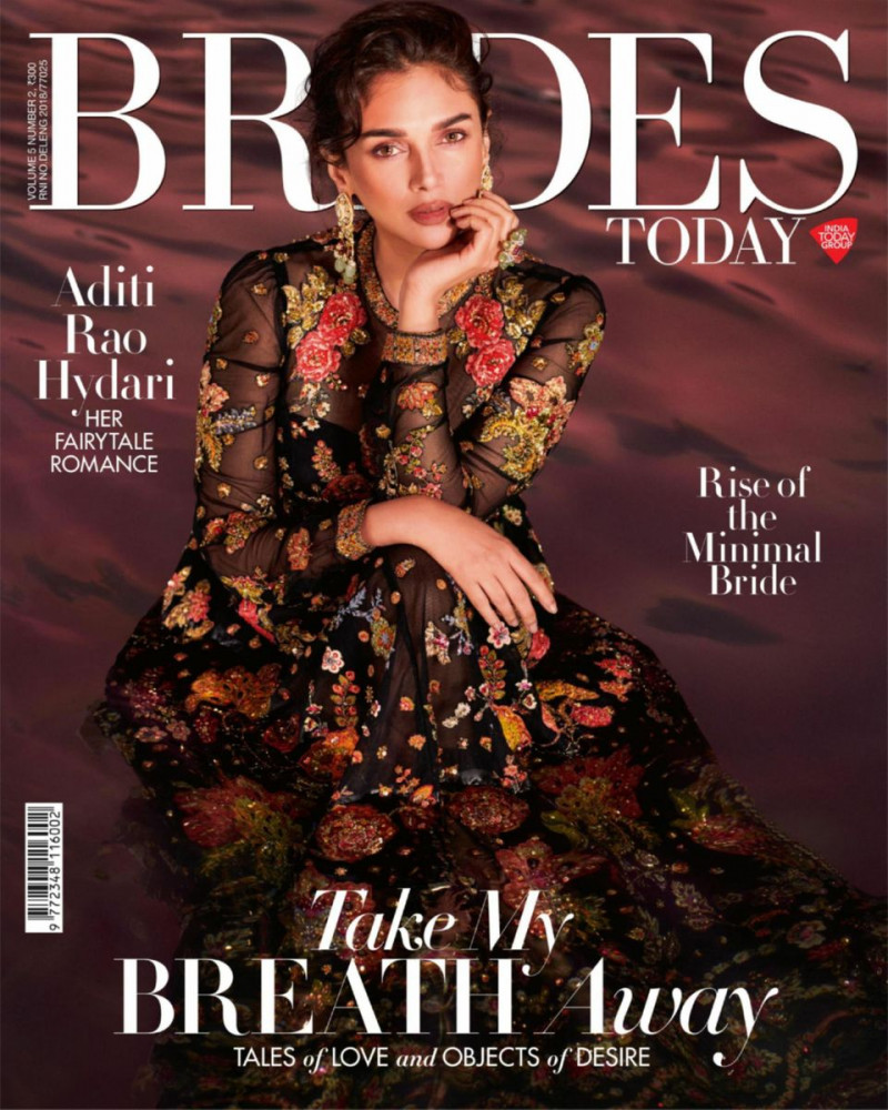  featured on the Brides Today cover from October 2022