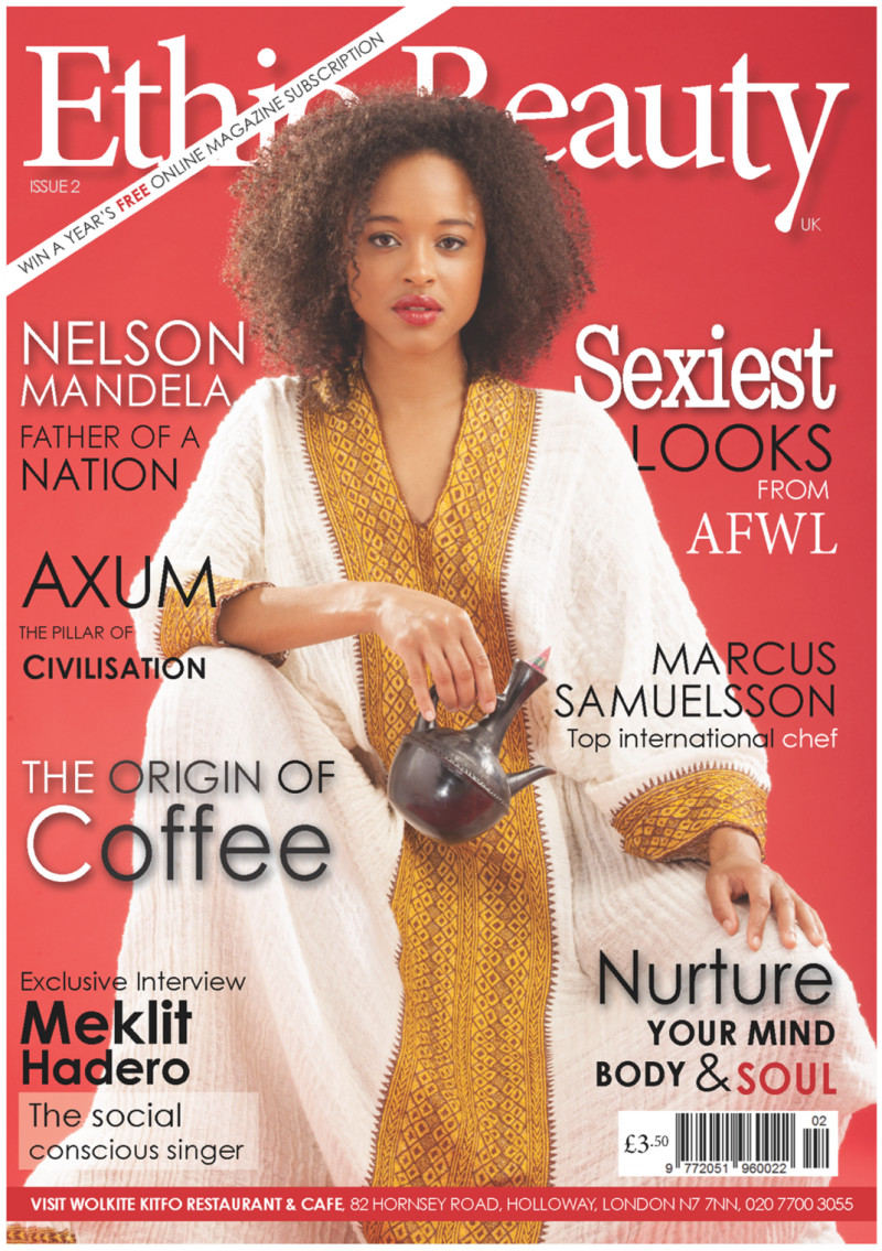  featured on the Ethio Beauty cover from October 2013