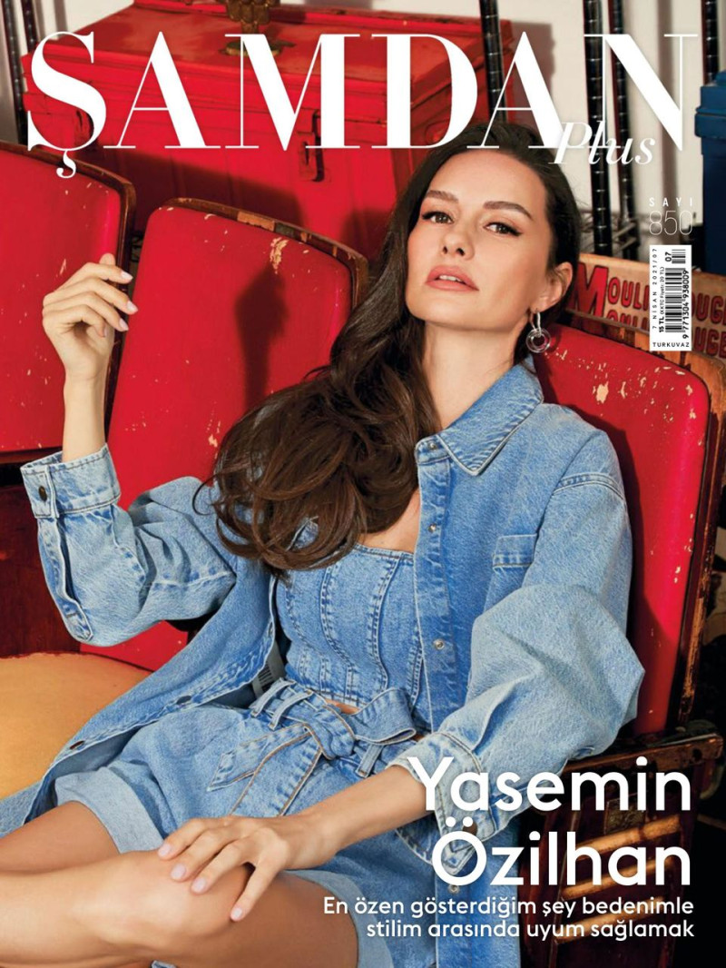 Yasemin Ozilhan featured on the Samdan Plus cover from April 2021