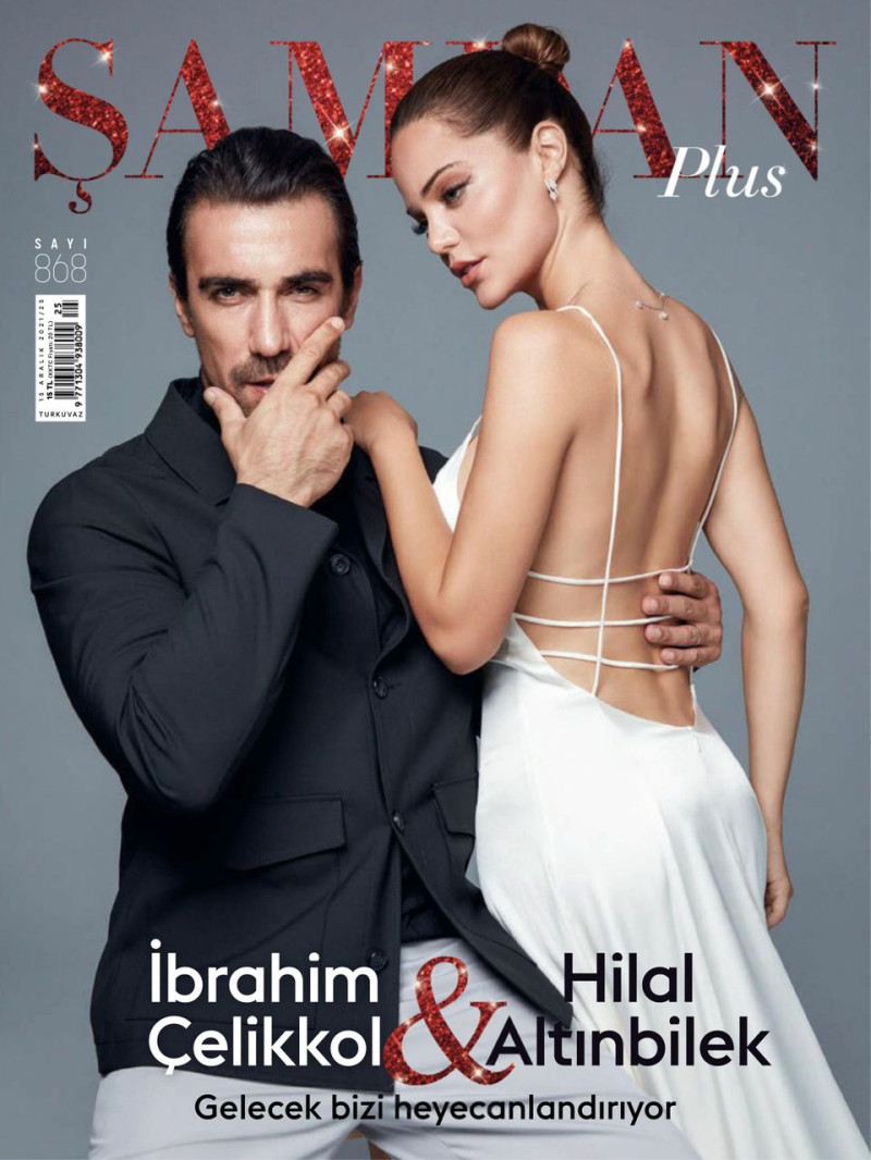 Ibrahim Celikkol, Hilal Altinbilek featured on the Samdan Plus cover from December 2021