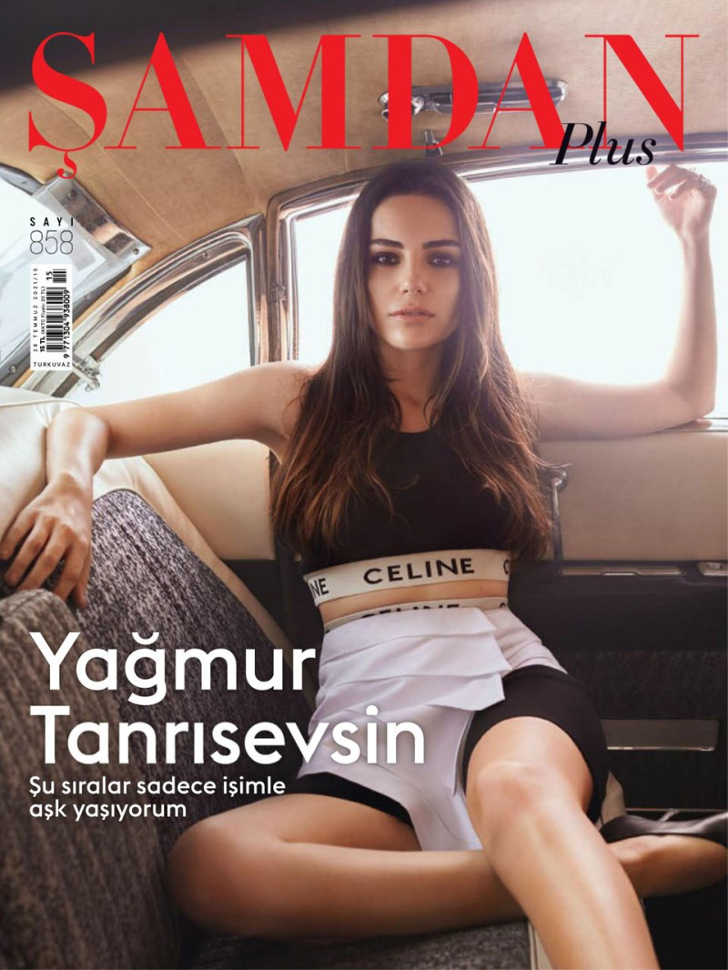 Yagmur Tanrisevsin featured on the Samdan Plus cover from July 2021