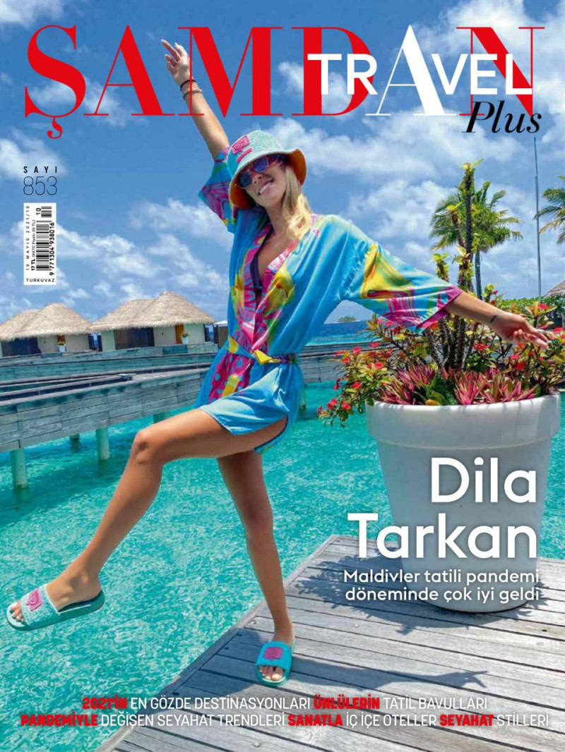 Dila Tarkan featured on the Samdan Plus cover from May 2021