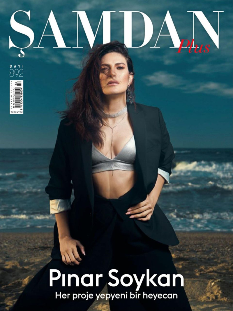 Pinar Soykan featured on the Samdan Plus cover from November 2022