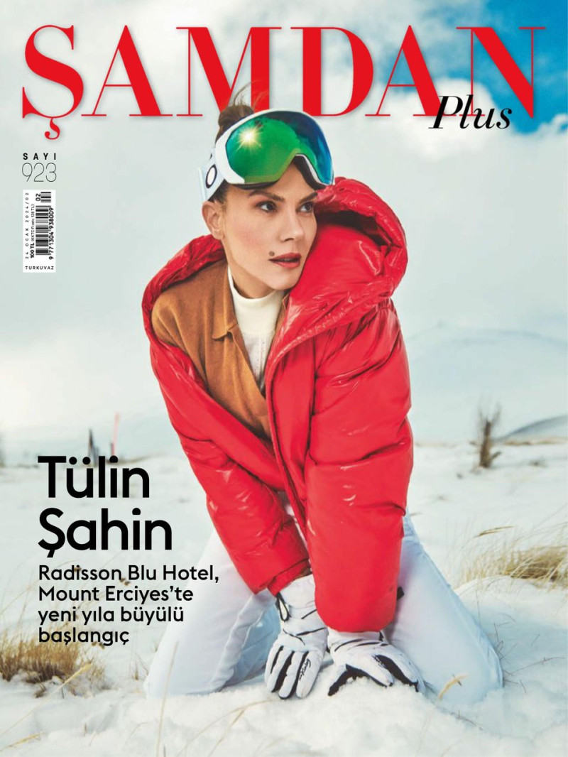 Tülin Sahin featured on the Samdan Plus cover from January 2024