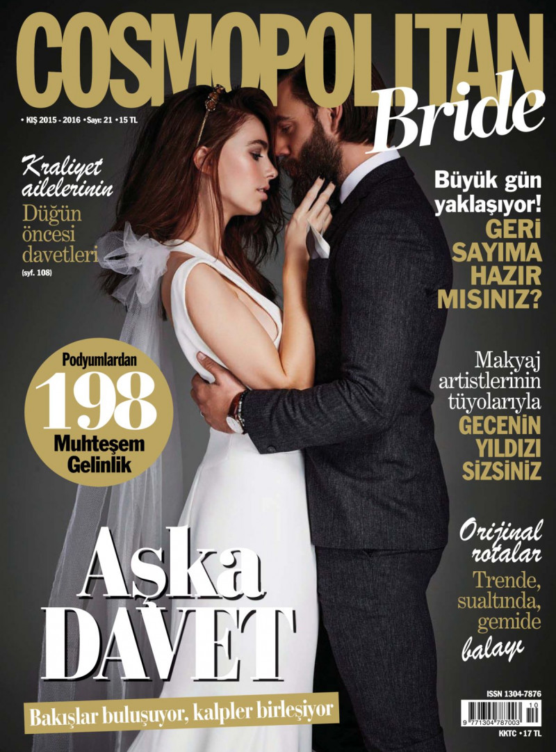  featured on the Cosmopolitan Bride Turkey cover from December 2015