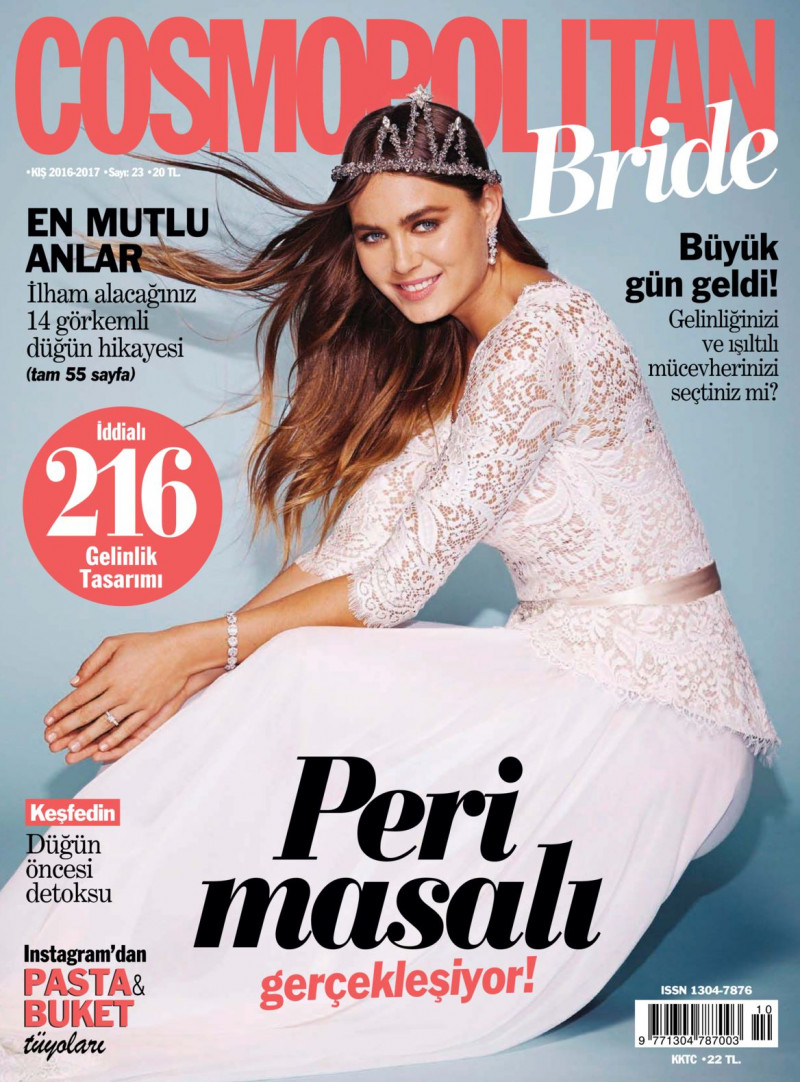  featured on the Cosmopolitan Bride Turkey cover from December 2016