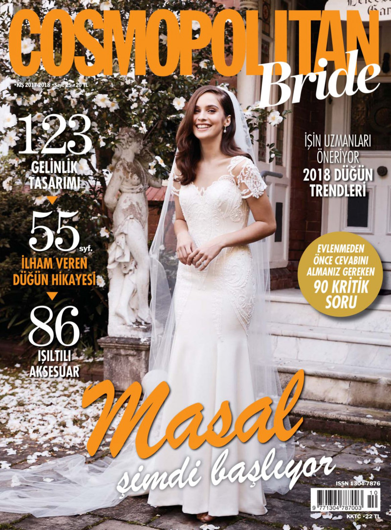  featured on the Cosmopolitan Bride Turkey cover from December 2017