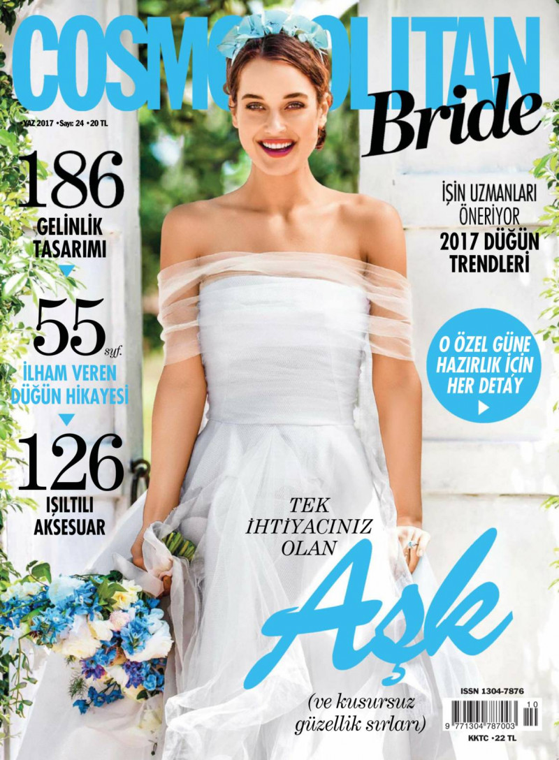  featured on the Cosmopolitan Bride Turkey cover from June 2017