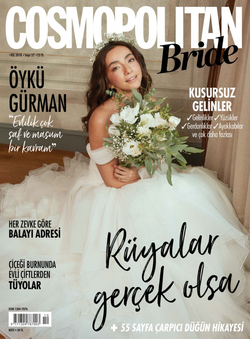  featured on the Cosmopolitan Bride Turkey cover from December 2018