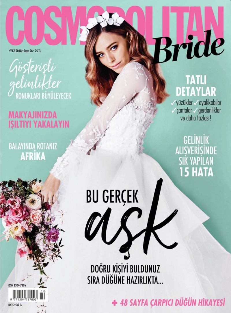  featured on the Cosmopolitan Bride Turkey cover from June 2018