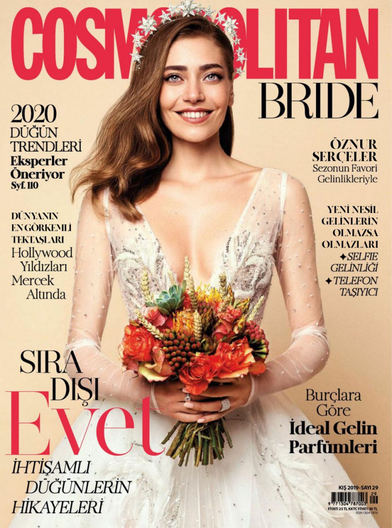  featured on the Cosmopolitan Bride Turkey cover from December 2019