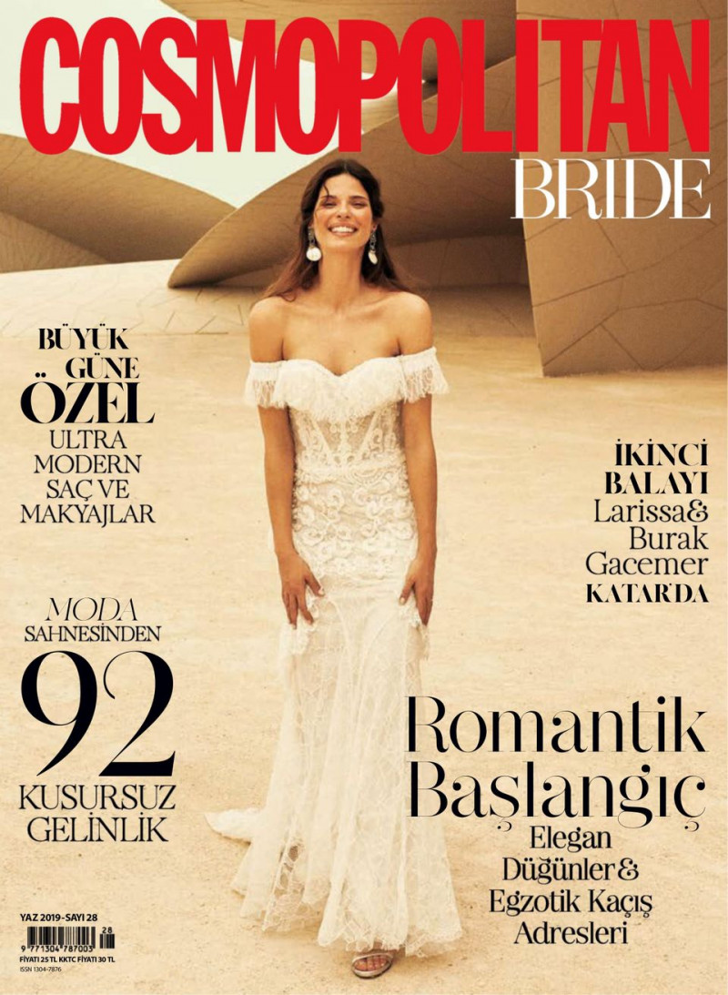  featured on the Cosmopolitan Bride Turkey cover from June 2019