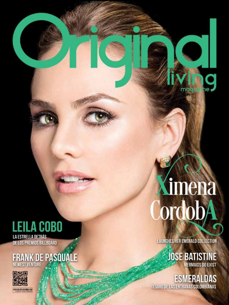 Ximena Cordoba featured on the Original Living Magazine cover from June 2015