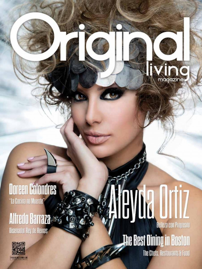 Aleyda Ortiz featured on the Original Living Magazine cover from December 2016