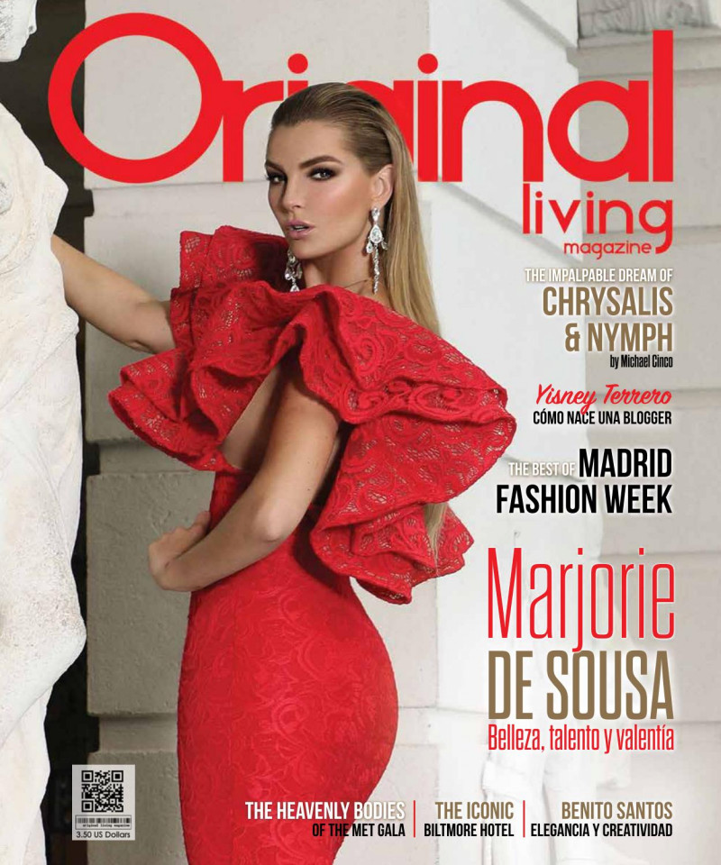 Marjorie de Souza featured on the Original Living Magazine cover from December 2018