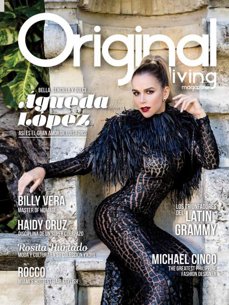 Agueda Lopez featured on the Original Living Magazine cover from March 2018