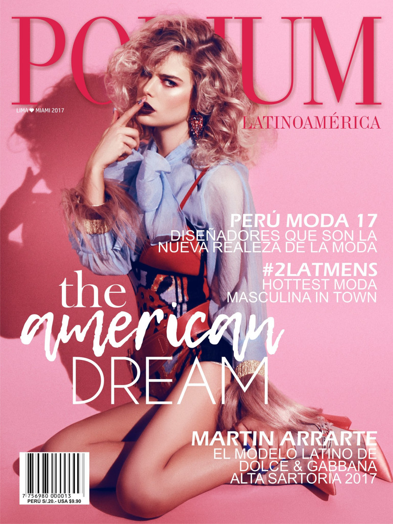Ashley Heller featured on the Podium Latinamerica cover from April 2017