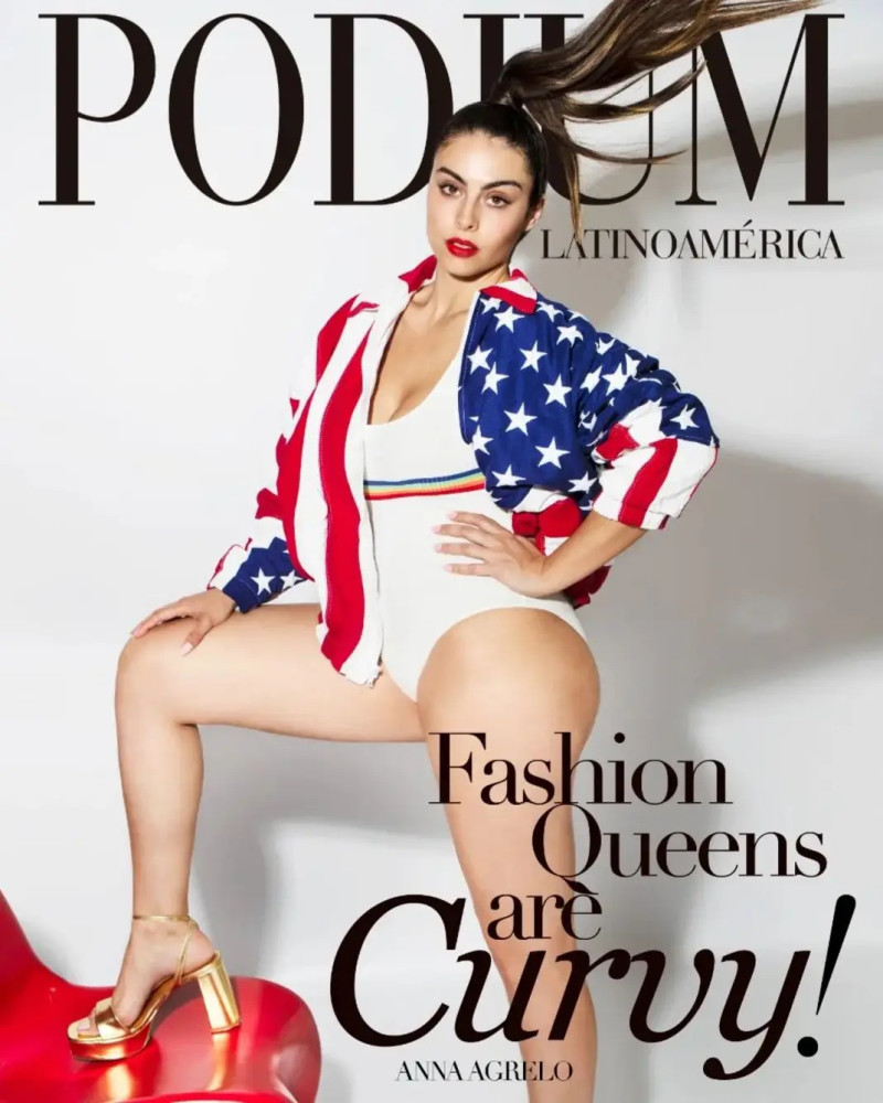 Anna Agrelo featured on the Podium Latinamerica cover from May 2022