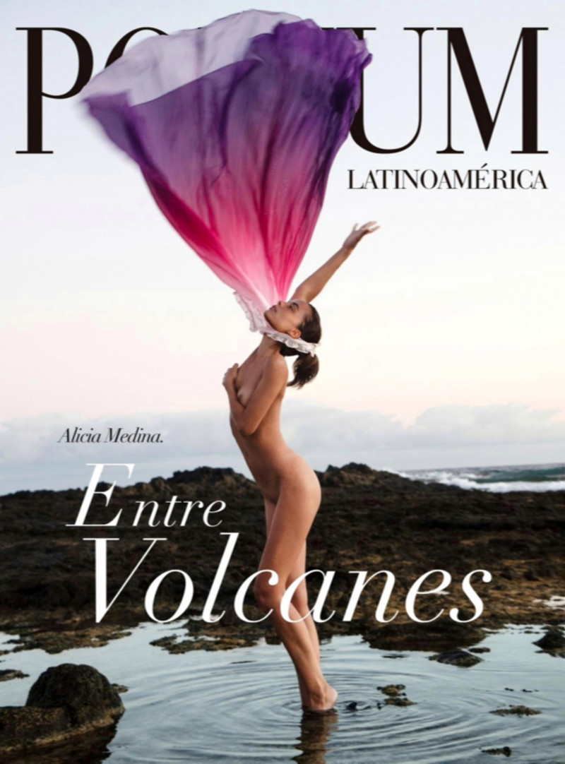 Alicia Medina featured on the Podium Latinamerica cover from February 2023