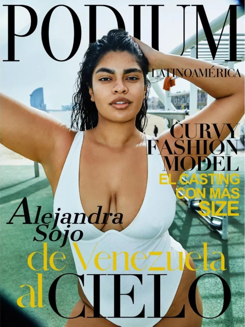 Alejandra Sojo featured on the Podium Latinamerica cover from April 2024