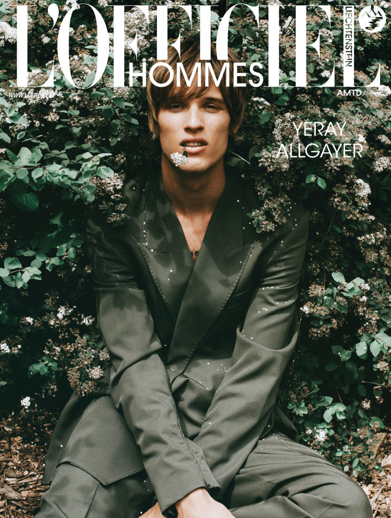 Yeray Allgayer featured on the L\'Officiel Hommes Liechtenstein cover from August 2024