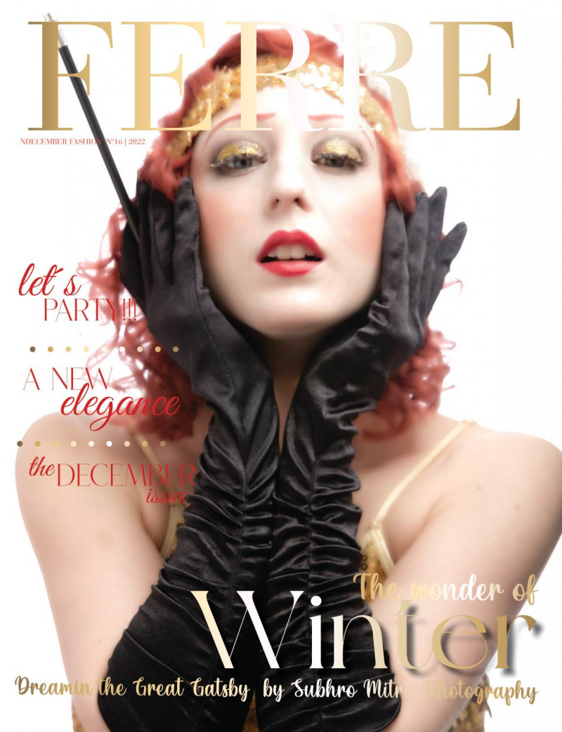 Laura New Myers featured on the Ferre cover from December 2022