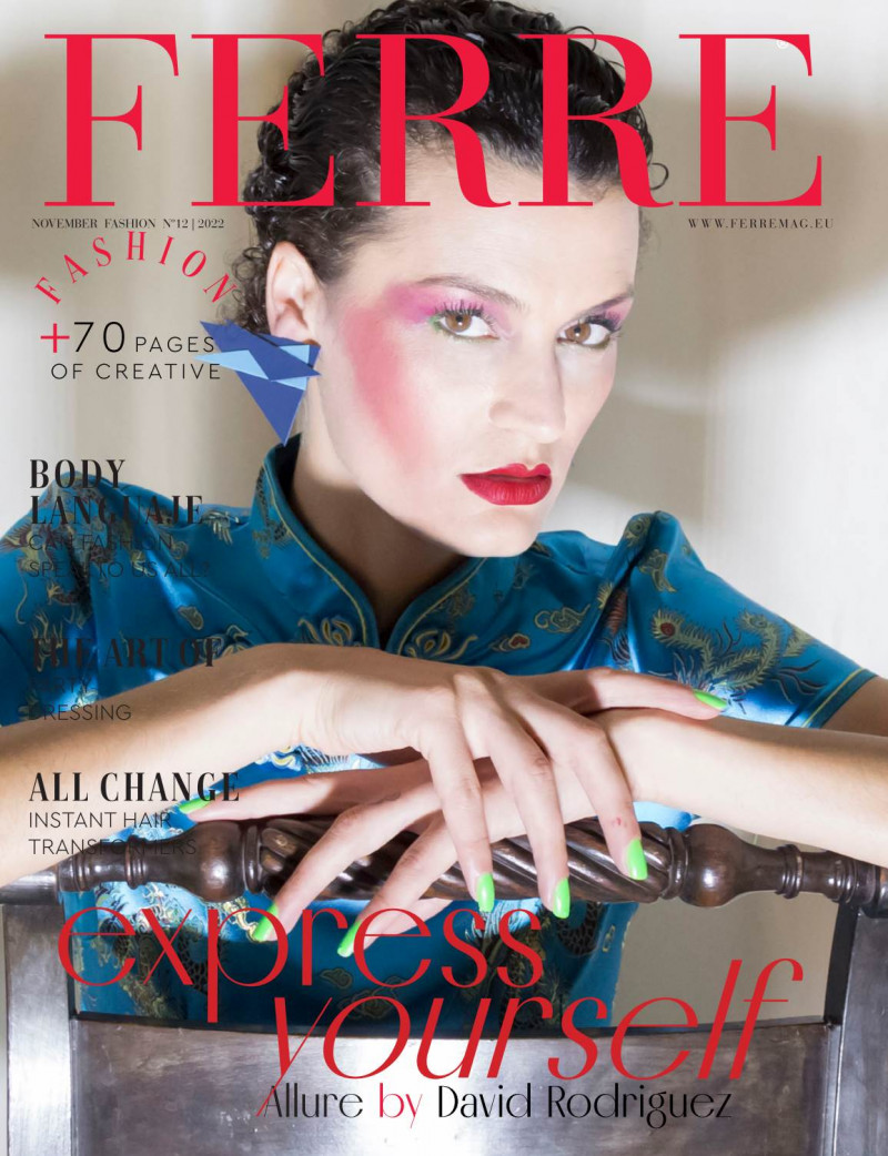 Lara featured on the Ferre cover from November 2022