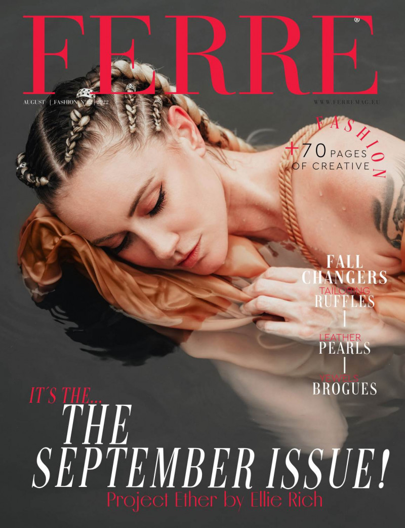 Dana Dnae featured on the Ferre cover from September 2022