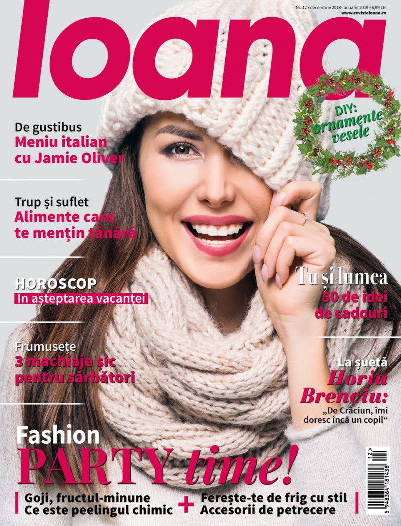  featured on the Ioana cover from December 2018