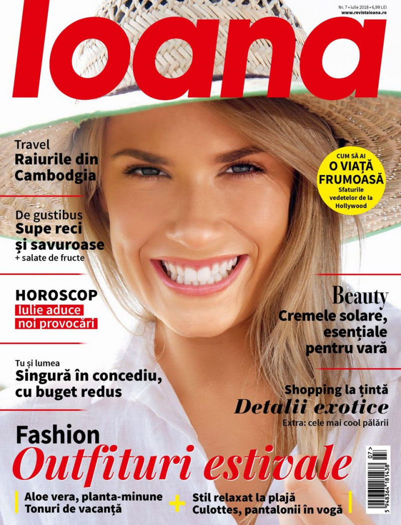  featured on the Ioana cover from July 2018