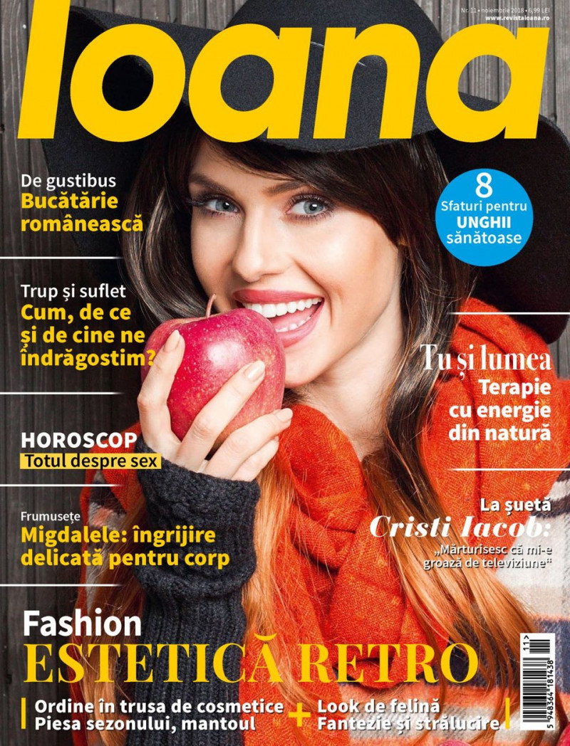  featured on the Ioana cover from November 2018