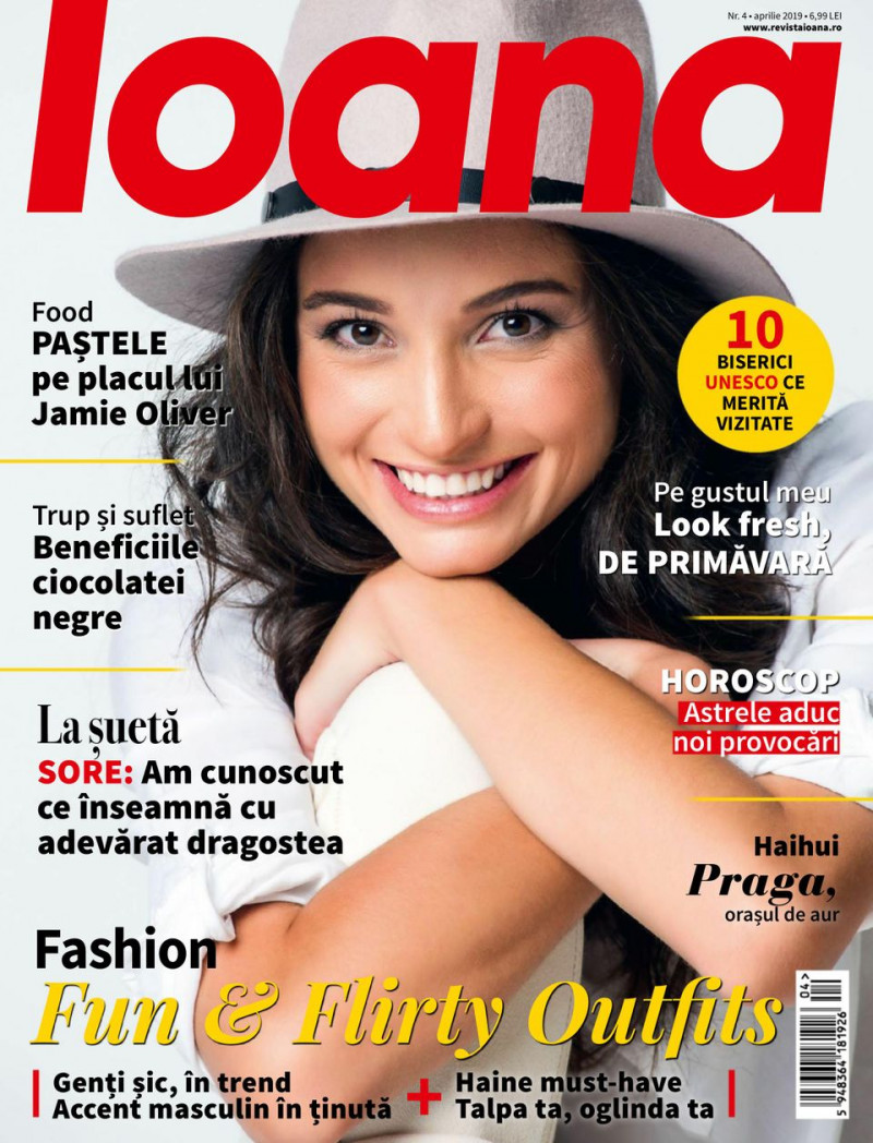  featured on the Ioana cover from April 2019