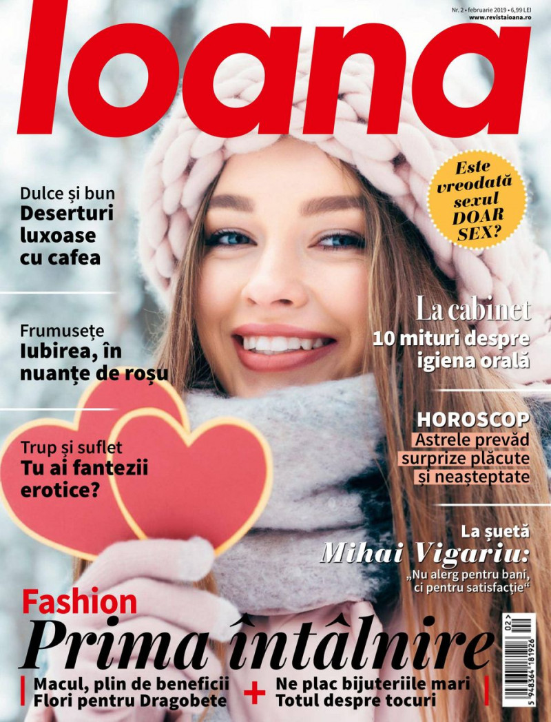  featured on the Ioana cover from February 2019