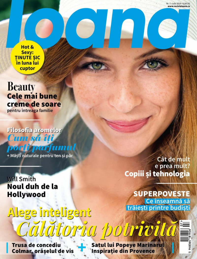  featured on the Ioana cover from July 2019