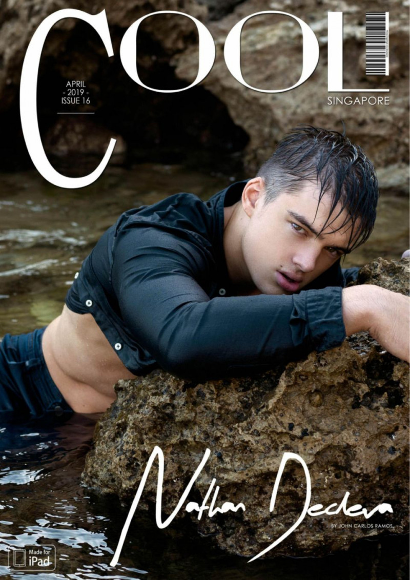 Nathan Decleva featured on the Cool Singapore cover from April 2019