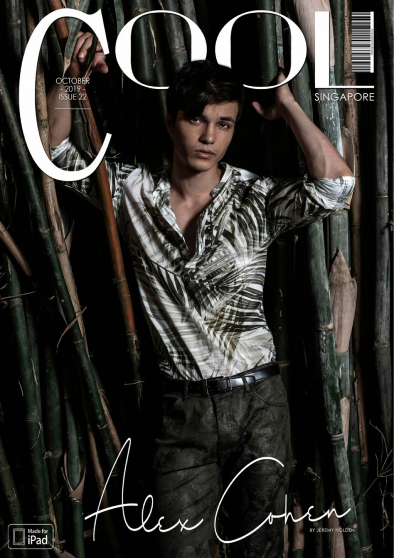 Alex Cohen featured on the Cool Singapore cover from October 2019