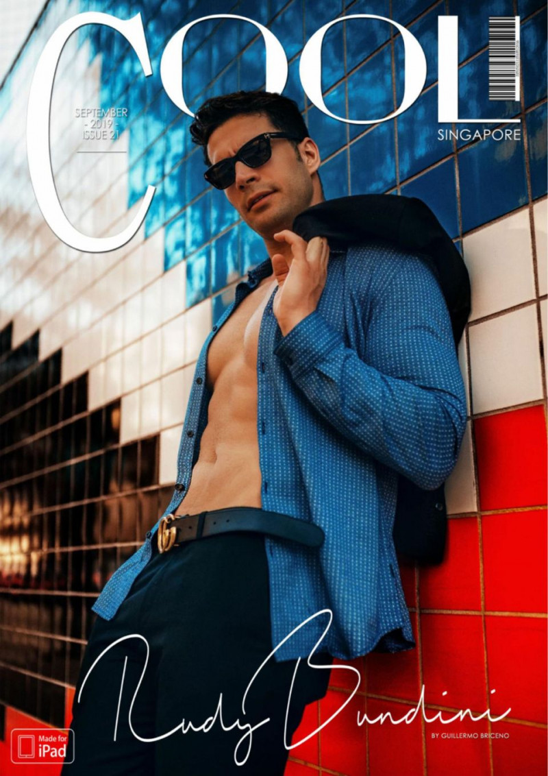 Rudy Bundini featured on the Cool Singapore cover from September 2019