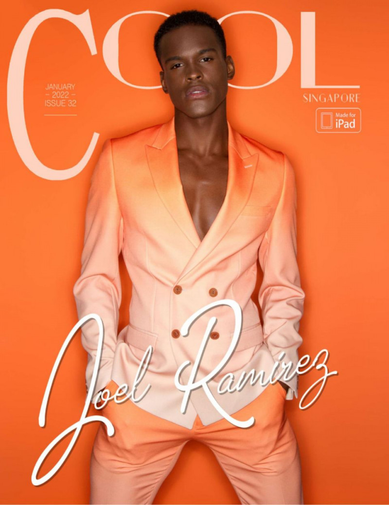 Joel Ramirez featured on the Cool Singapore cover from January 2022