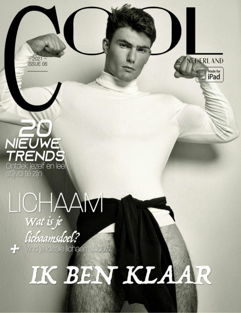 Levi Conely featured on the Cool Nederland cover from July 2021