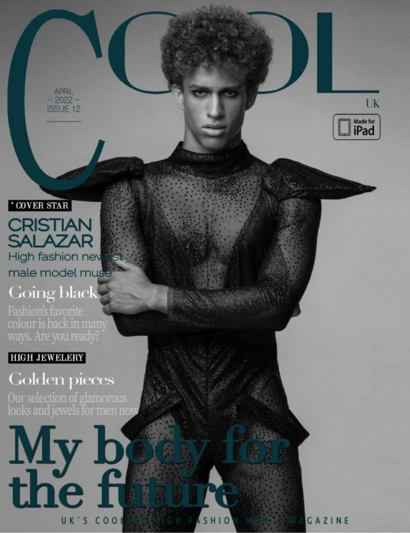 Cristian Salazar featured on the Cool Uk cover from April 2022