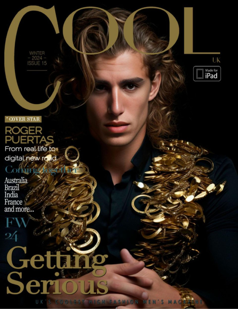 Roger Puertas featured on the Cool Uk cover from December 2023