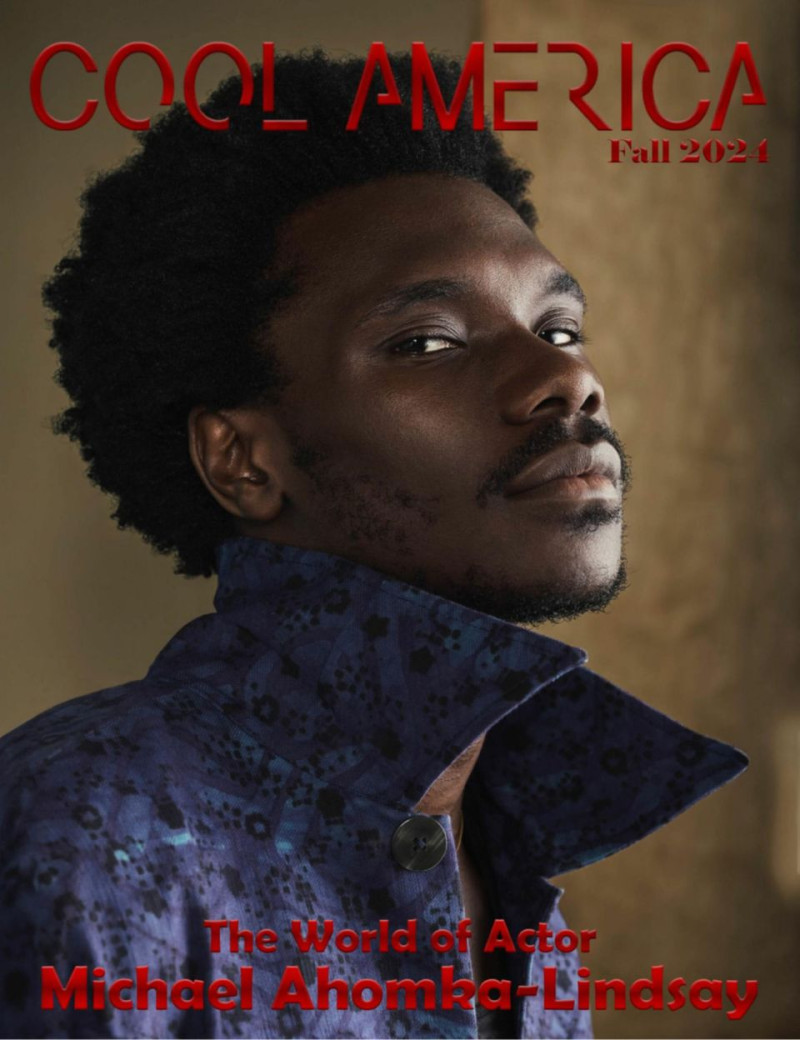 Michael Ahomka-Lindsay featured on the Cool America cover from September 2024