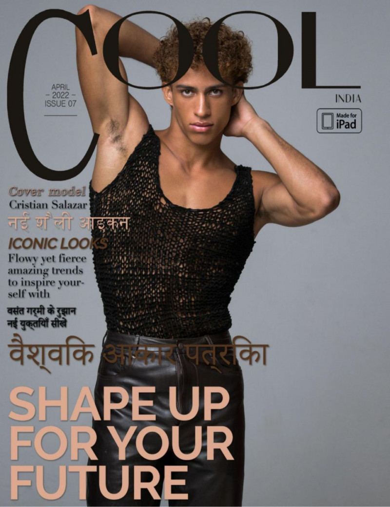 Cristian Salazar featured on the Cool India cover from April 2022