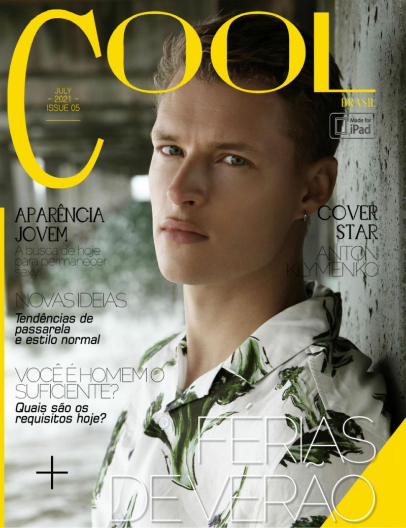 Anton Klymenko featured on the Cool Brazil cover from July 2021