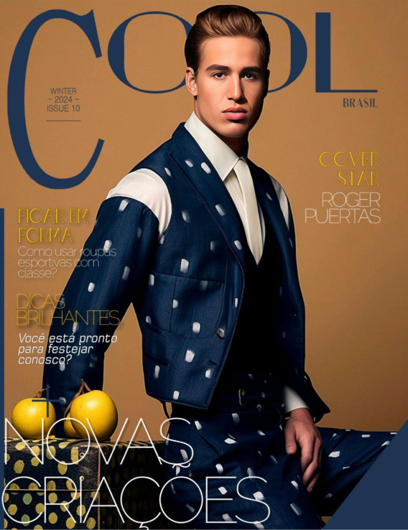 Roger Puertas featured on the Cool Brazil cover from December 2023